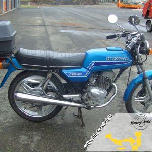 Honda CB 125 Twin blue stickers kit