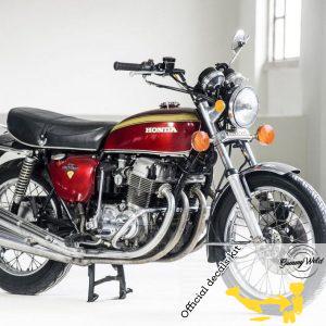 Honda CB 750 rouge decals kit stickers