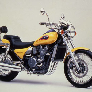 Kawasaki ZI 600 Eliminator 1997 yellow decals kit