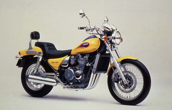 Kawasaki ZI 600 Eliminator 1997 yellow decals kit