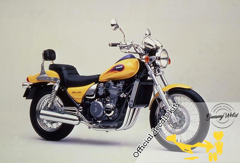 Kawasaki ZI 600 Eliminator (1997) – ORIGINAL STICKERS DECALS KIT ...