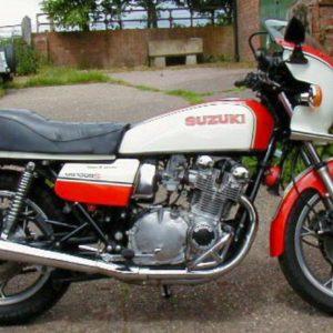 Suzuki GS 1000 S 1980 red decals kit