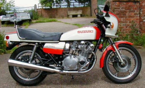 Suzuki GS 1000 S 1980 red decals kit