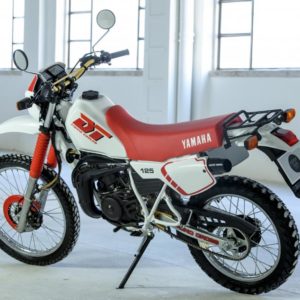 Yamaha DT 125 LC white 1987 decals kit