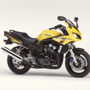 Yamaha FZS 600 Fazer 2002 yellow decals kit