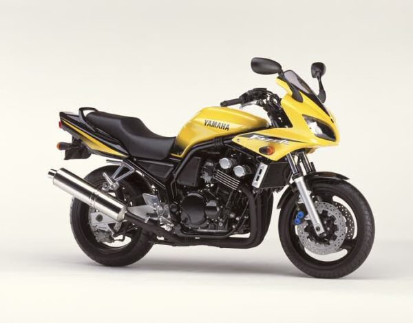 Yamaha FZS 600 Fazer 2002 yellow decals kit