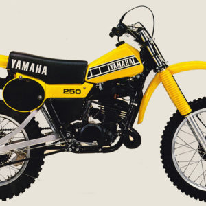 Yamaha YZ 250 1979 yellow decals kit