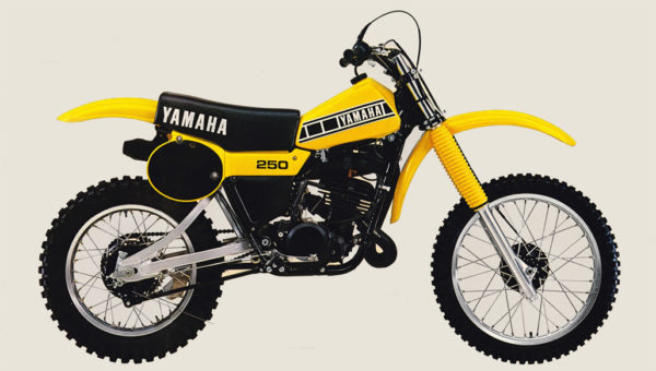 Yamaha YZ 250 1979 yellow decals kit