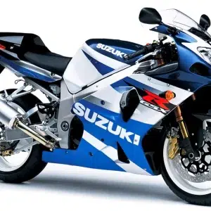 Suzuki GSX-R 1000 2001 blue decals kit