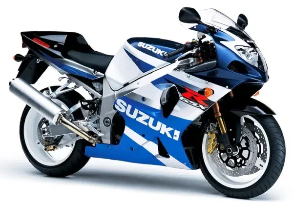 Suzuki GSX-R 1000 2001 blue decals kit