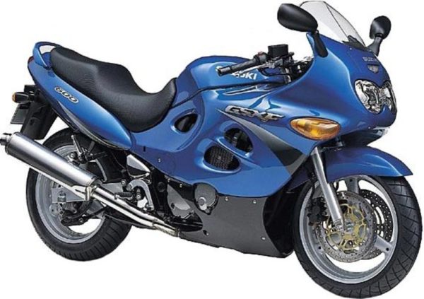 Suzuki GSX F 600 Katana 2000 blue decals stickers