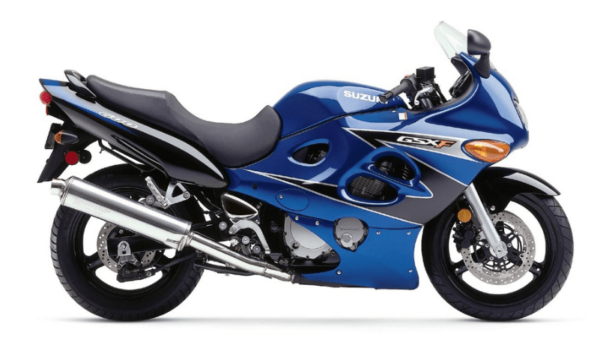 Suzuki GSX F 600 Katana 2002 blue decals kit style 2