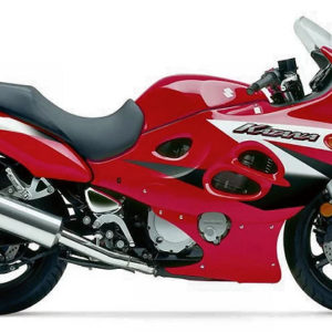 Suzuki GSX F 750 Katana 2007 red decals kit