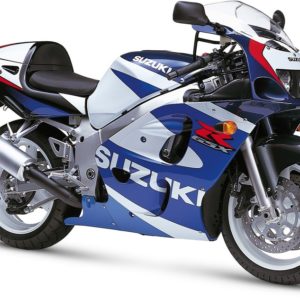 Suzuki GSX R 600 2000 blue decals kit