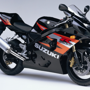 Suzuki GSX R 600 2004 black decals kit