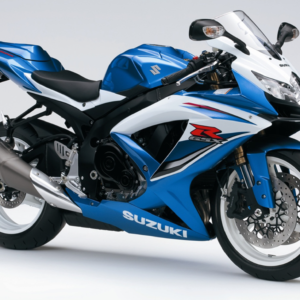 Suzuki GSX R 600 2009 blue decals kit