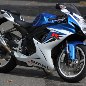 Suzuki GSX R 600 2012 blue white decals kit