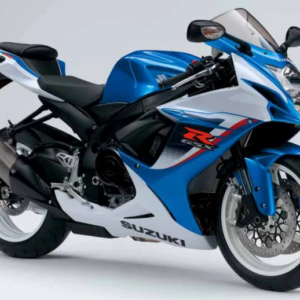 Suzuki GSX R 600 2013 blue decals kit