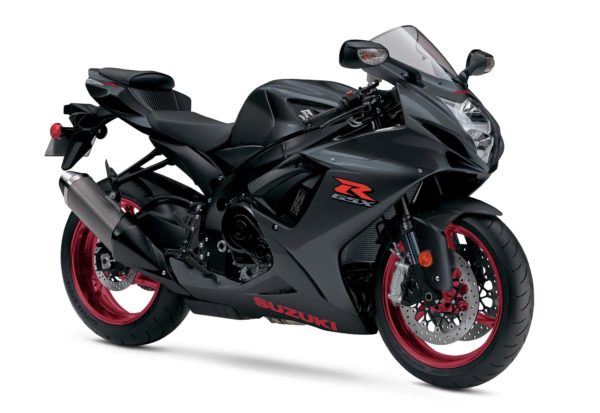 Suzuki GSX R 600 black edition 2017 decals kit