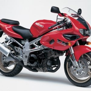 Suzuki TL 1000S 2000 red decals kit