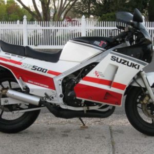 Suzuki RG 500 GAMMA 1985-1987 red decals kit