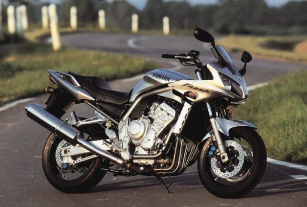 Yamaha FZS 1000 Fazer 2002 silver decals kit