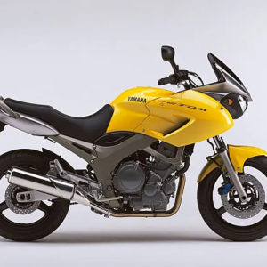 Yamaha TDM900 Twin 2002 yellow decals kit