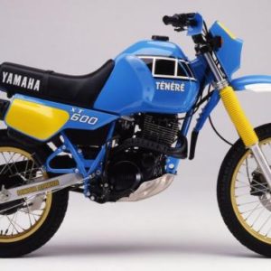 Yamaha XT600Z Tenere 1983 blue decals kit