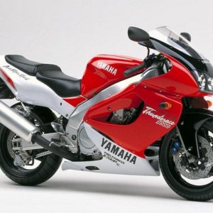 Yamaha YZF 1000R 1996 red stickers kit