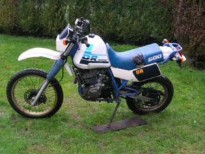 DR600-BLUE-1987 stickers