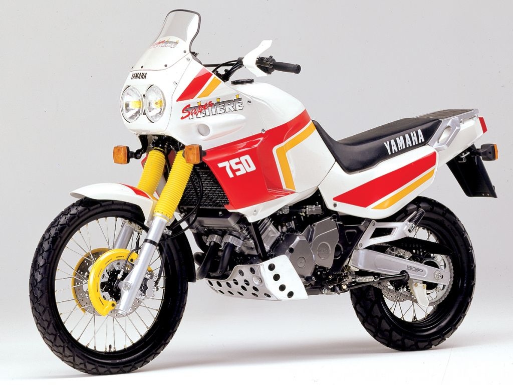 Yamaha XT 750 Z Super Tenere 1989 white red decals kit